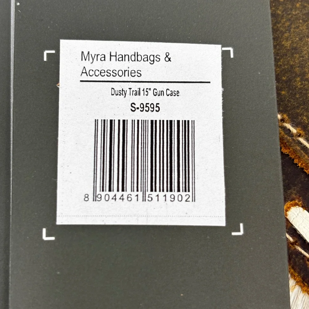 Myra Handbags handcrafted gun